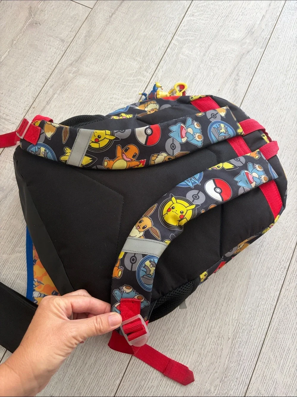 Pokémon backpack with lunch pail and pencil case rare good condition offers